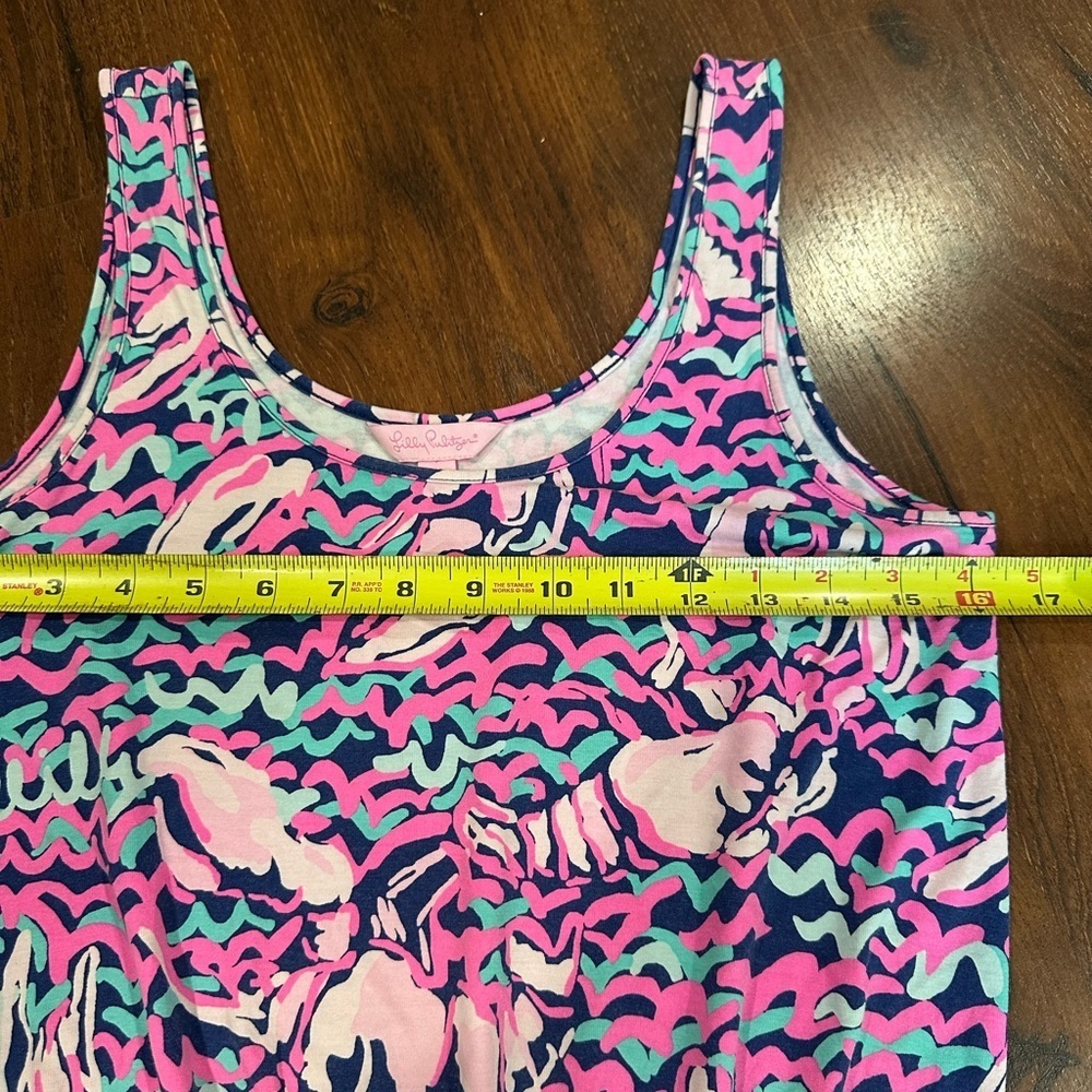 Lilly Pulitzer Tala Romper: "Pop Up Lobstah Roll", size XS (retail: $138) - Picture 6 of 9